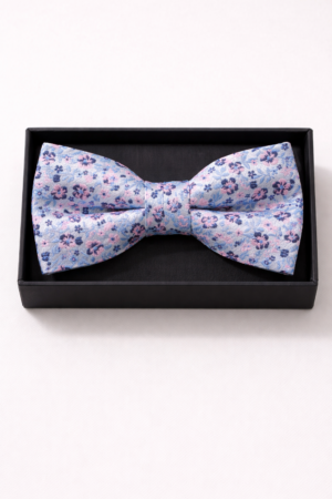 Zazzi Boys Floral Bow and Hankie Set