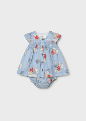 Mayoral Baby Girl Strawberry Print Dress