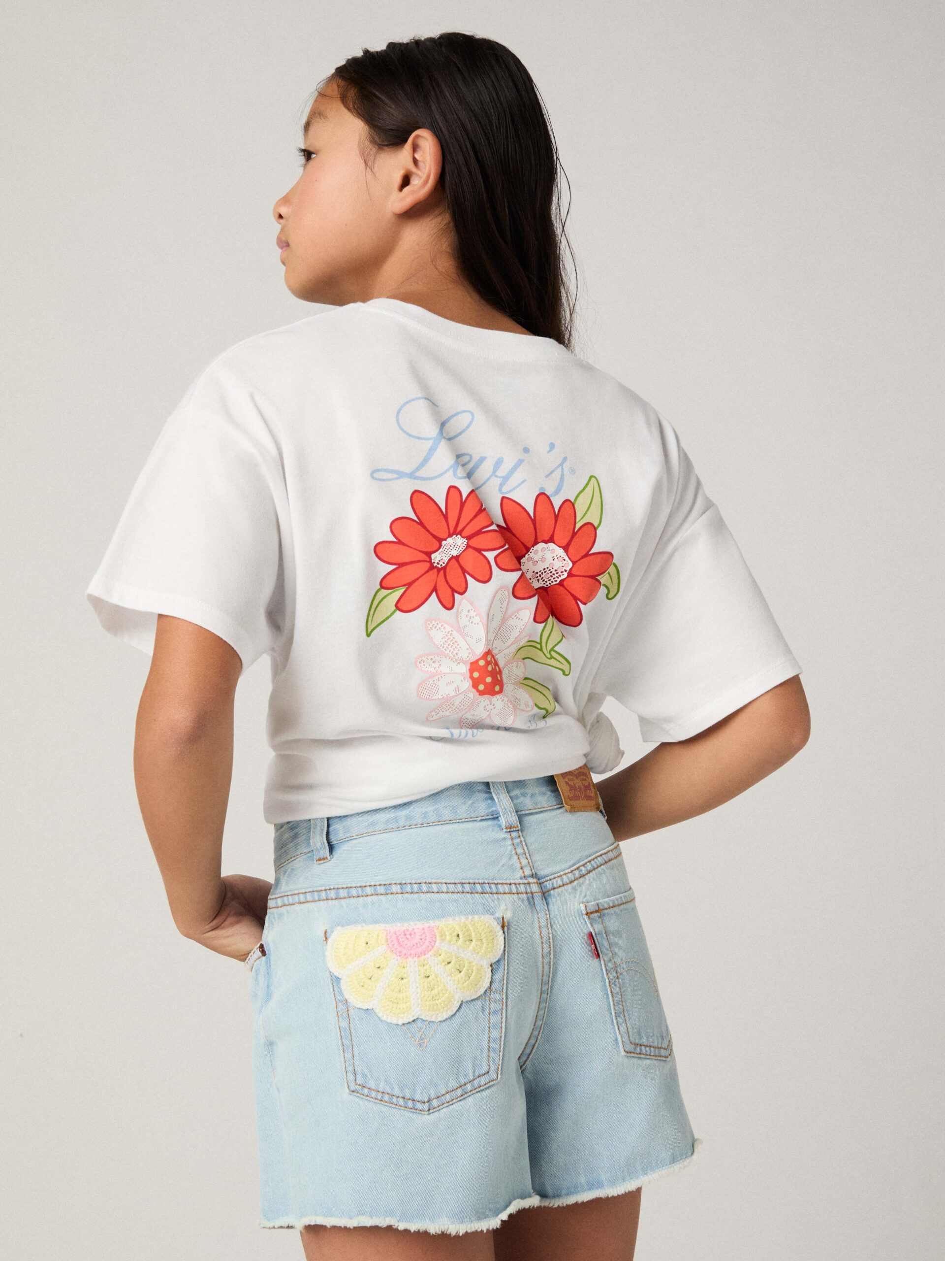 Levi's Teen Girl Crochet Pocket Denim Short