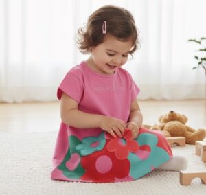 Agatha Ruiz Girls Pink Check Dress