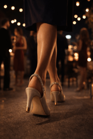 Kate Appleby Burnett Dimante Strap Slingback