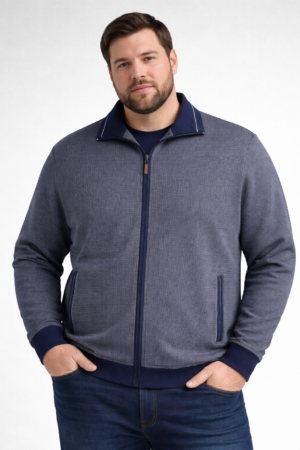 Hajo King Size Full Zip Sweatshirt