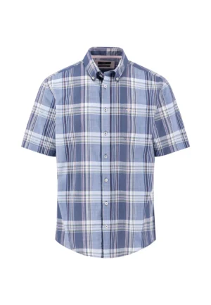 Fynch Hatton Men’s Short Sleeve Check Shirt