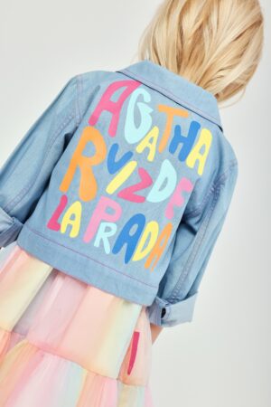 Agatha Ruiz Girls' Denim Jacket