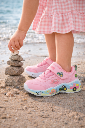 Skechers Toddler Girls John Deere: Play Scene Trainer