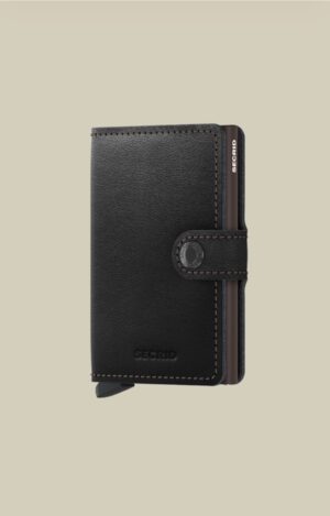 Secrid Black and Brown Miniwallet