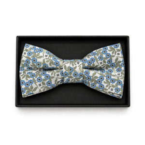 Zazzi Boys Floral Bow and Pocket Square Set