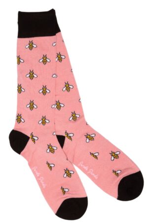 Swole Panda Men's Bamboo Bumblebee Socks