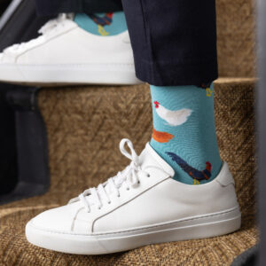 Swole Panda Men's Bamboo Rooster Socks