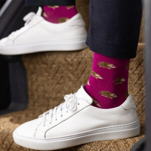 Swole Panda Men's Bamboo Hedgehog Socks