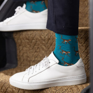 Swole Panda Men's Bamboo Monkey Socks