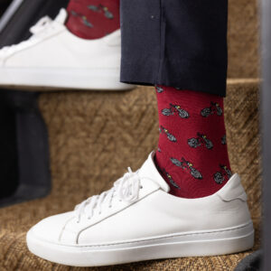 Swole Panda Men's Bamboo Motorbike Socks