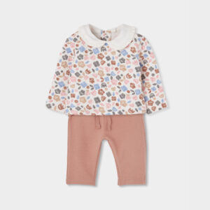 Boboli Baby Girls Woodland Print Top & Leggings Set