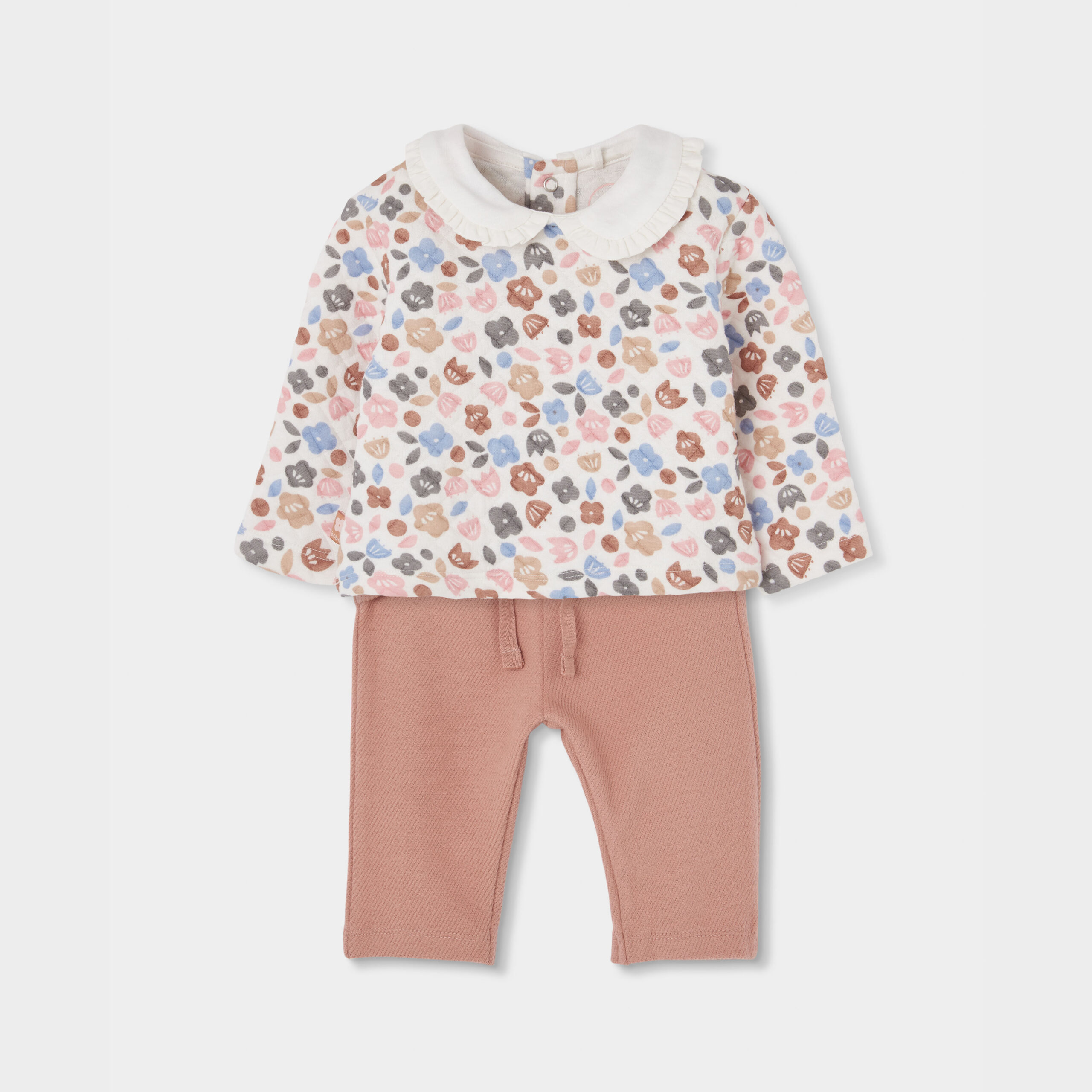 Boboli Baby Girls Woodland Print Top & Leggings Set