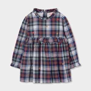 Boboli Girls Tartan Dress