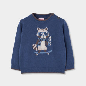 Boboli Boys Racoon Knit Jumper