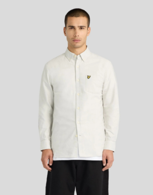 Lyle and Scott Cotton Oxford Button Down Shirt