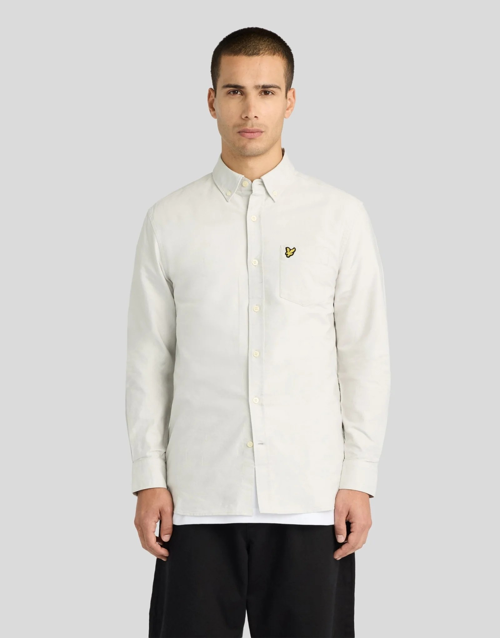 Lyle and Scott Cotton Oxford Button Down Shirt