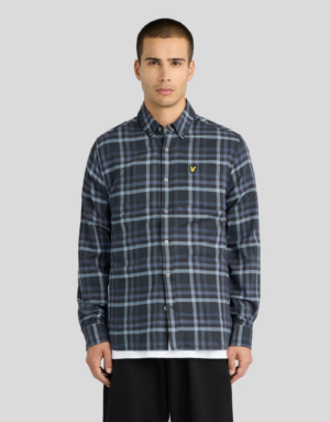 Lyle and Scott Tonal Check Shirt