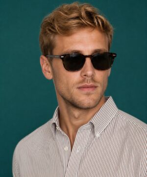 McGregor NY Poplin Brown Stripe Shirt