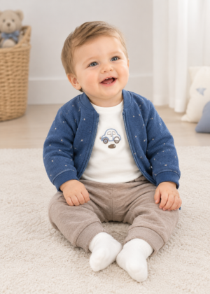 Mayoral Newborn Boy Tracksuit with T-Shirt