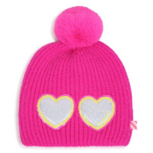 Billieblush Pink Knitted Beanie Hat