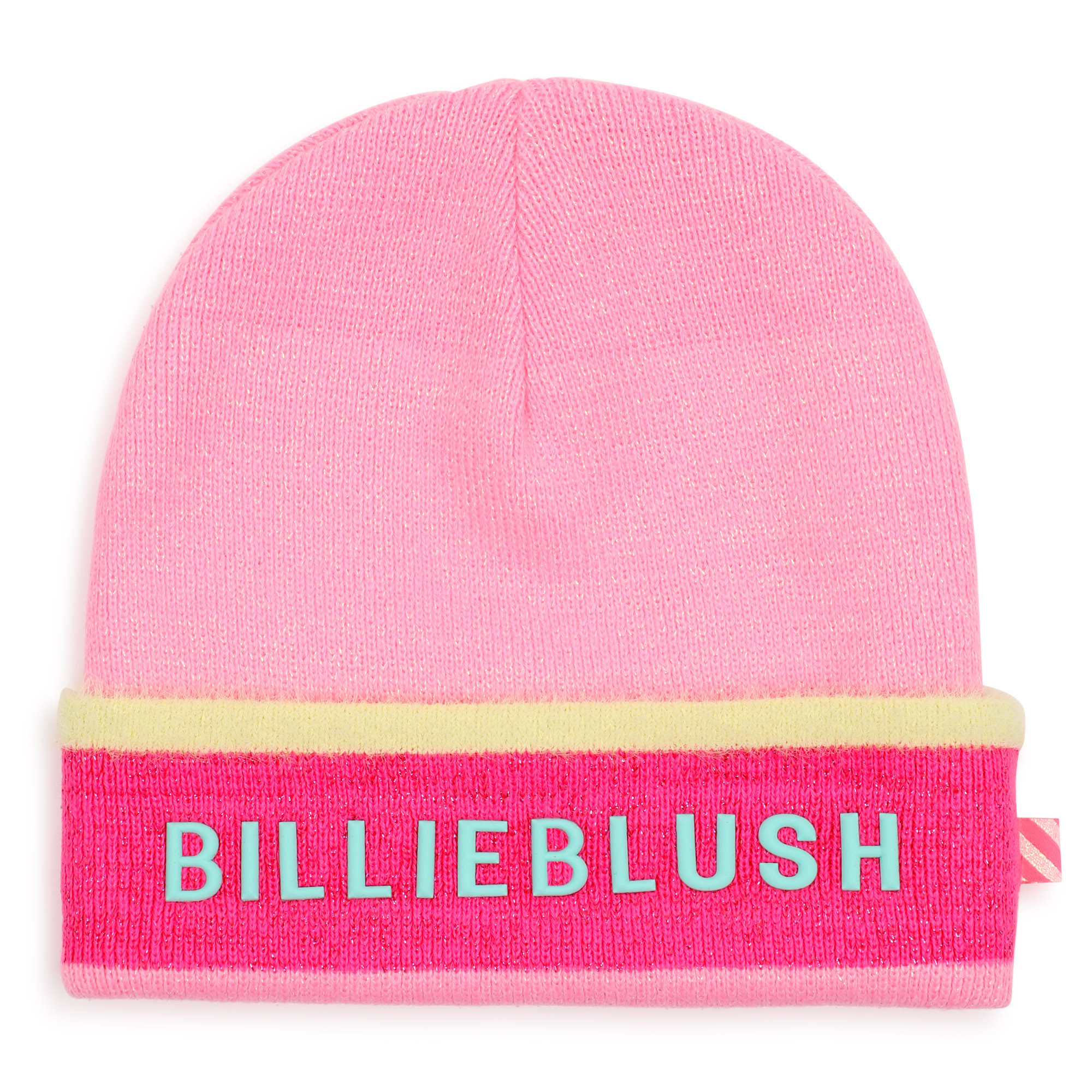 Billieblush Pink Logo Beanie Hat