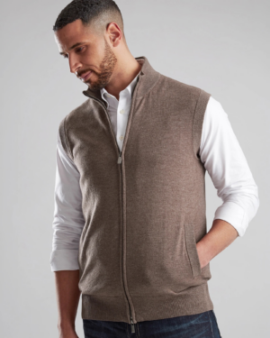 Vedoneire Full Zip Merino Vest