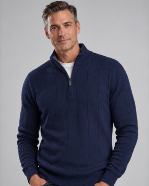 Vedoneire Half-Zip Needle Out Jumper