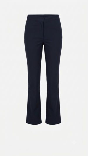 Casa Senior Girls’ Bootcut School Trousers (Navy)