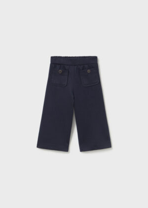 Mayoral baby twill trousers in navy blue
