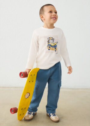 Mayoral Boys’ Skate T-Shirt in White