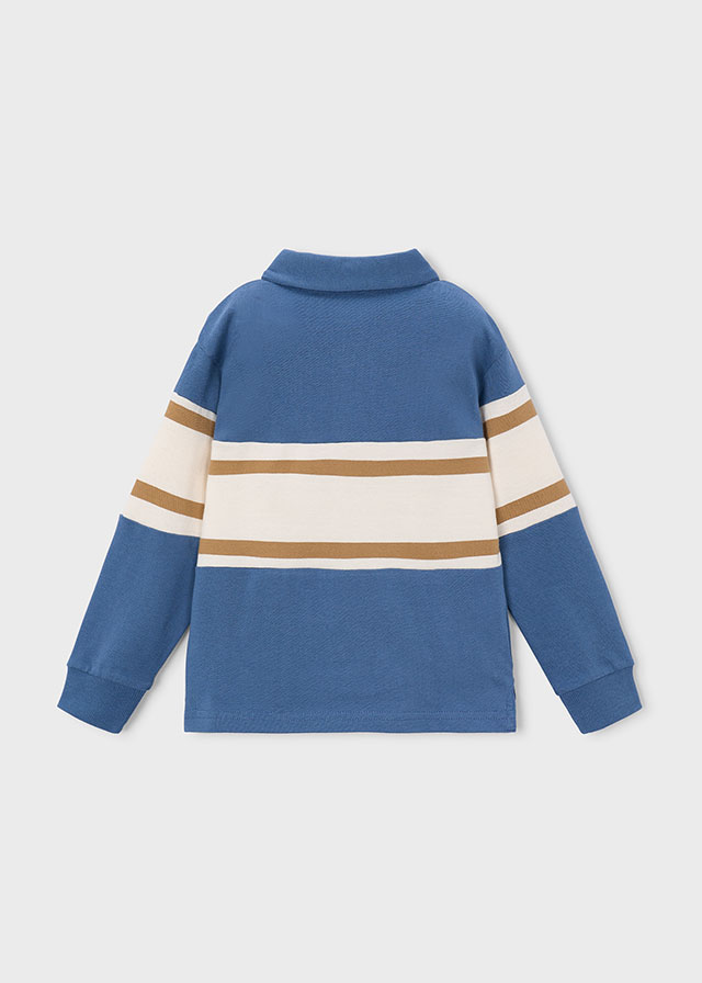 Mayoral Boys’ Mixed-Colour Polo Shirt – back view
