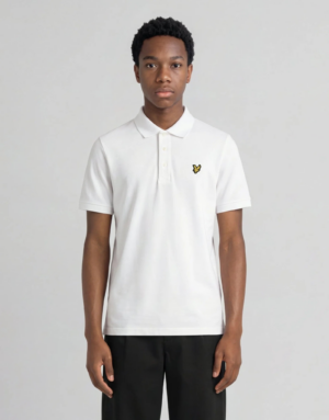 Lyle and Scott Teen White Polo Shirt