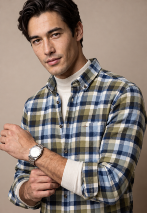 Fynch Hatton Flannel Check Shirt