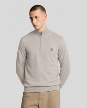 Lyle and Scott Cotton Marino 1/4 Zip Jumper