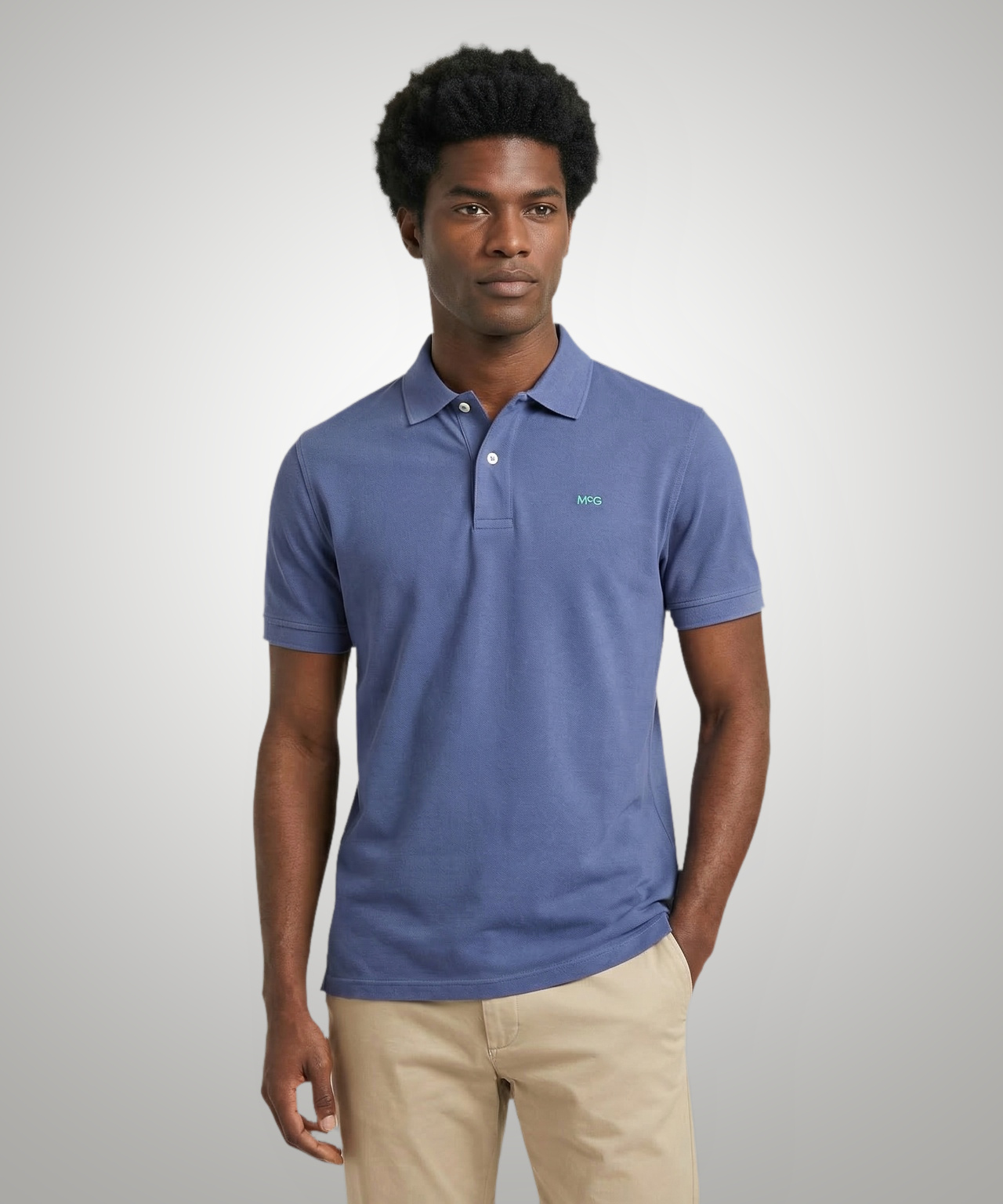McGregor NY Classic Vintage Blue Polo